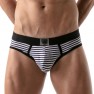 Brief Stripes Push-Up Bottomless - photo 0