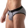 Brief Stripes Push-Up Bottomless - photo 1