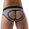 Brief Stripes Push-Up Bottomless - photo 2