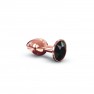 Bijou intime Cuivre Diamond Plug Noir - photo 0