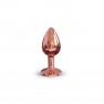 Bijou intime Cuivre Diamond Plug Noir - photo 2