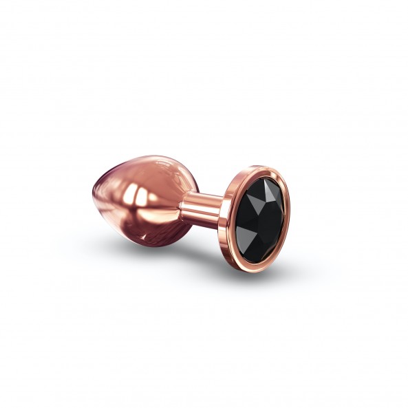 Bijou intime Cuivre Diamond Plug Noir