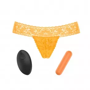 Culotte Vibrante Secret Panty 2 Fluo Orange