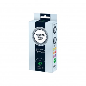 Préservatifs Taille Ajustée par 10 47 mm