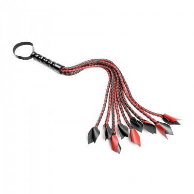 Martinet Tressé Saffron Braided Flogger Image