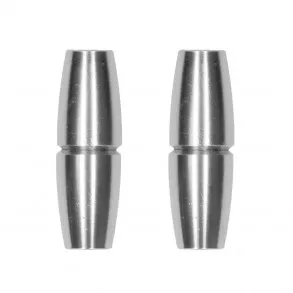 Pinces à Tétons Magnétique Sensual Cylinder Argent