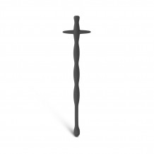 Tige à Urètre 3 Paliers Croix Cock Pin Silicone 150 mm