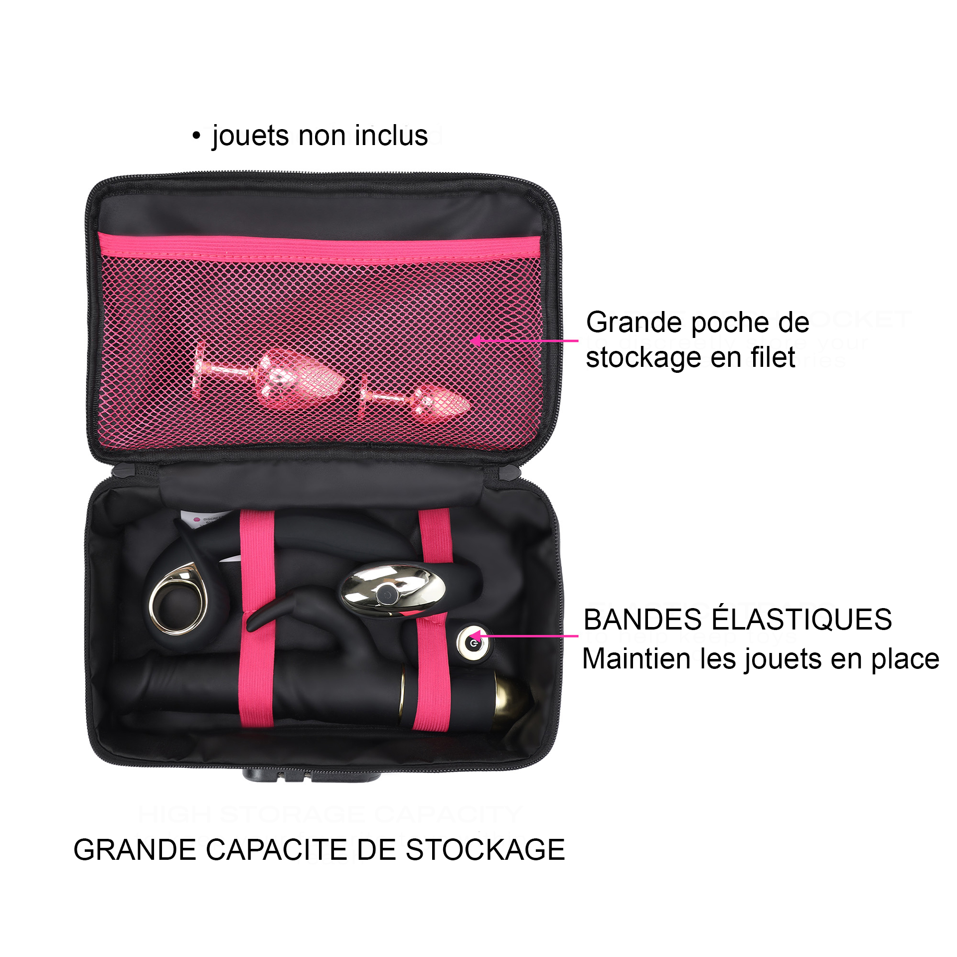 Boîte De Rangement Discreet Box Par Dorcel - Accessoire Intimité - Neuf - Unisexe