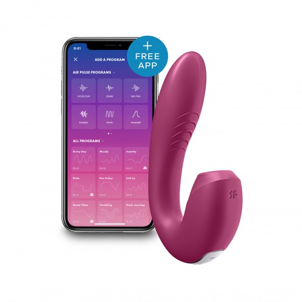 Stimulateur Clitoris et Point-G Connecté Sunray