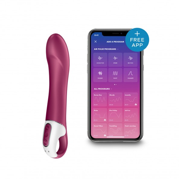Vibromasseur Chauffant Connecté Big Heat