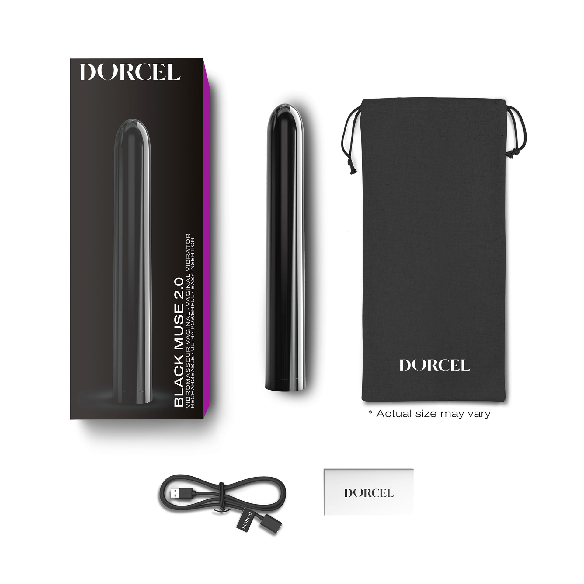 Vibromasseur Black Muse 2.0 De Chez Dorcel - Neuf, Sextoy Unisexe