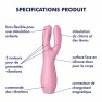 Stimulateur Clitoris 3 Points Threesome 3 - photo 9