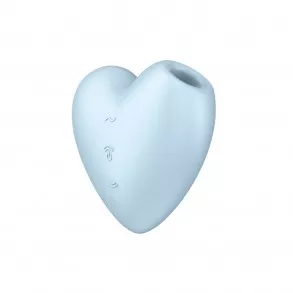 Stimulateur Clitoris Cutie Heart Bleu