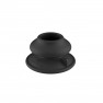 Plug Anal Vibrant Pluggy en Verre Noir - photo 2