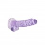 Gode avec Testicules Crystal Clear 17 cm - photo 3