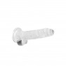 Gode avec Testicules Crystal Clear 17 cm - photo 3