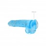 Gode avec Testicules Crystal Clear 22 cm - photo 4