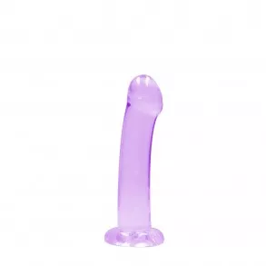 Dong ventouse Semi-Réaliste Crystal Clear Violet