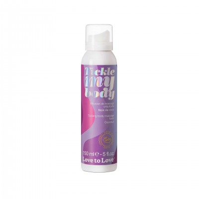 Mousse Crépitante Tickle My Body 150 ml Noix de Coco