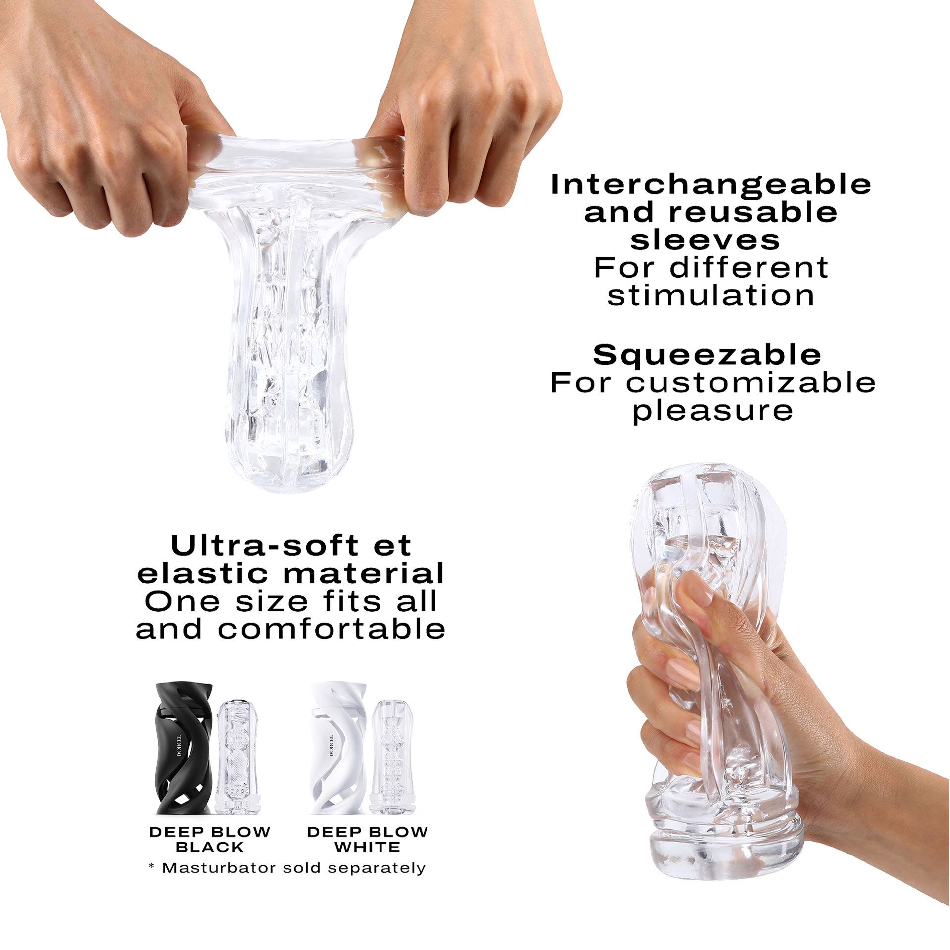 Accessoires Gaine pour Masturbateur Deep Blow - DORCEL | eBay