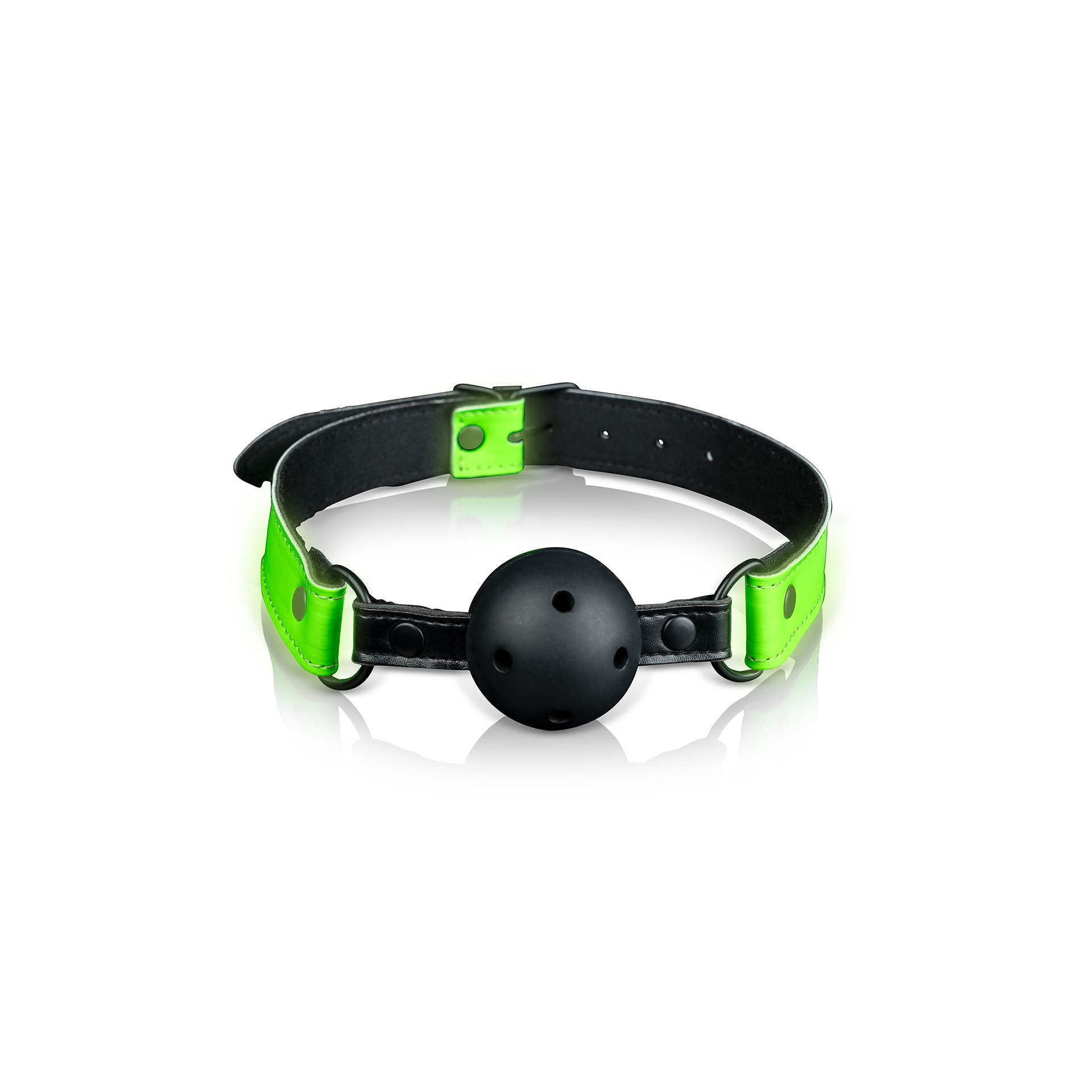 Bâillon Boule Respirant Glow in the Dark