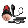 Masturbateur + Plug + Cockring Ass-Gasm Extreme Vibrating Kit PDX - photo 0