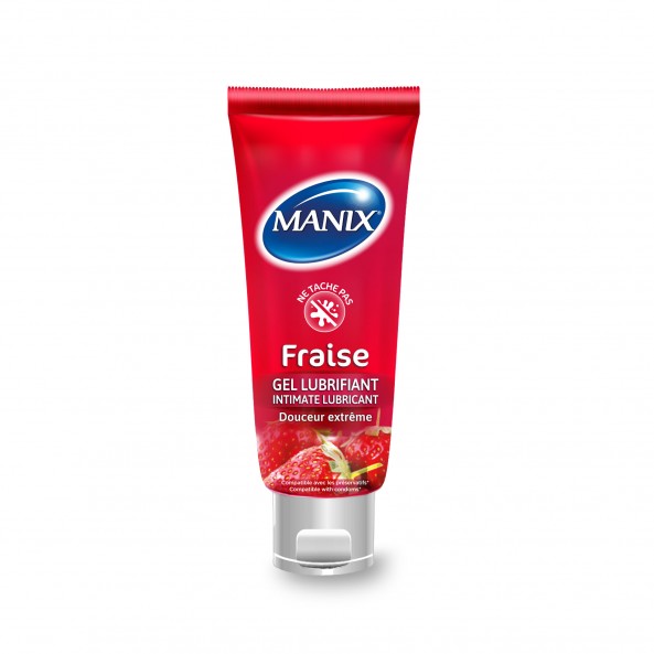 Gel Lubrifiant Eau Fraise