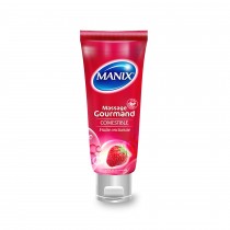 Gel de Massage Gourmand Comestible Fraise