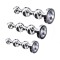 Jouet anal orné Diamond Star Beads Argent Small