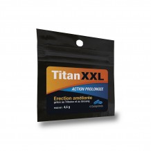 4 Gélules Stimulant Sexuel Titan XXL