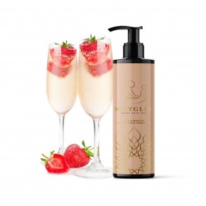 Huiles de Massage 150 ml Silky Soft Oil Collection Fraises & Vin Pétillant