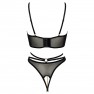 Ensemble de Lingerie Ouvert Longline Provocante - photo 5