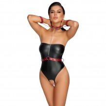 Body Ouvert Noir et Rouge