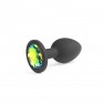 Petit Plug Camileo avec 4 Strass Ronds Interchangeables - photo 2