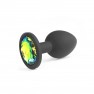 Plug Moyen Camileo avec 4 Strass Ronds Interchangeables - photo 2