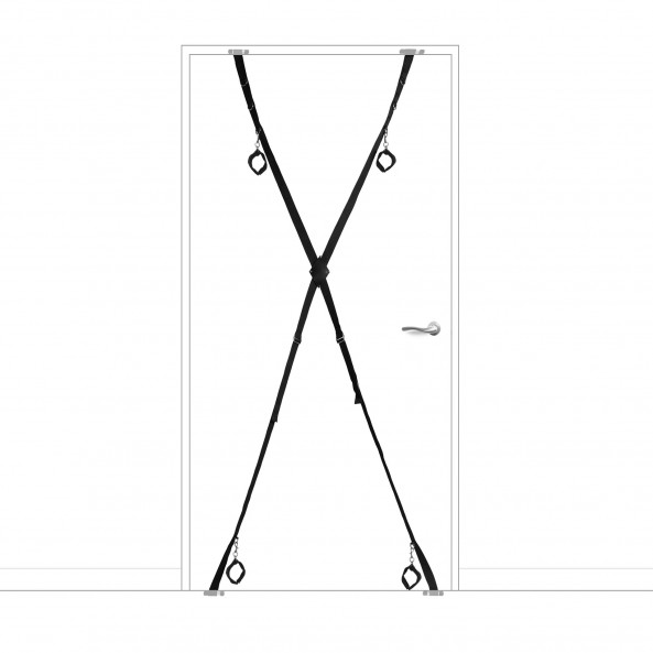 Croix de Contraintes Fixation sur Porte Over the Door Swing