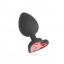 Plug Moyen Cuore avec 4 Strass Cœur Interchangeables - photo 4