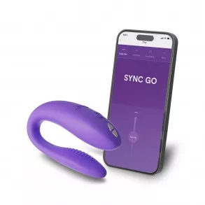 Stimulateur Connecté pour Couple Sync Go Violet