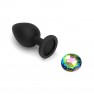 Plug Large Camileo avec 4 Strass Ronds Interchangeables - photo 5