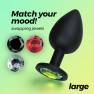 Plug Large Camileo avec 4 Strass Ronds Interchangeables - photo 9