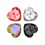 Plug Large Cuore avec 4 Strass Cœur Interchangeables - photo 6