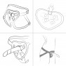 Harnais et Dong Piccolo Pegging Kit - photo 5
