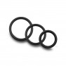Pack 3 Anneaux Cockrings Silicone Bandoleros - photo 0