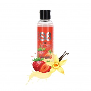 Lubrifiant 4 en 1 Dessert 125 ml Fraise