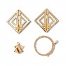 Pinces Tétons Stylisés avec Lestes Pendentif Léger en Métal - photo 6