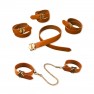 Coffret 8 Liens d'Entrave Métal et Cuir - photo 2