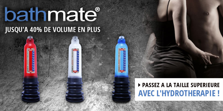 Bathmate, La marque de Pompe à Pénis Hydrothérapique !