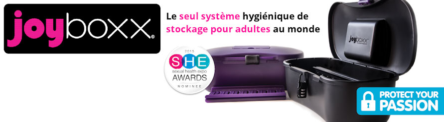 Joyboxx, Solution de Rangement pour vos lovetoys !
