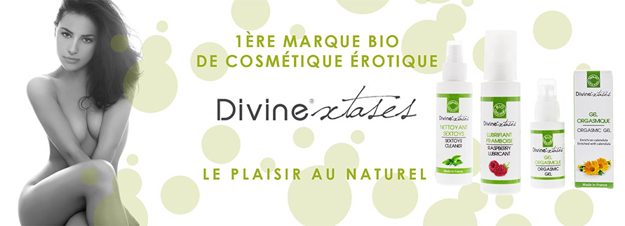 Divinextases, La Marque Française Bio de Cosmétique Érotique